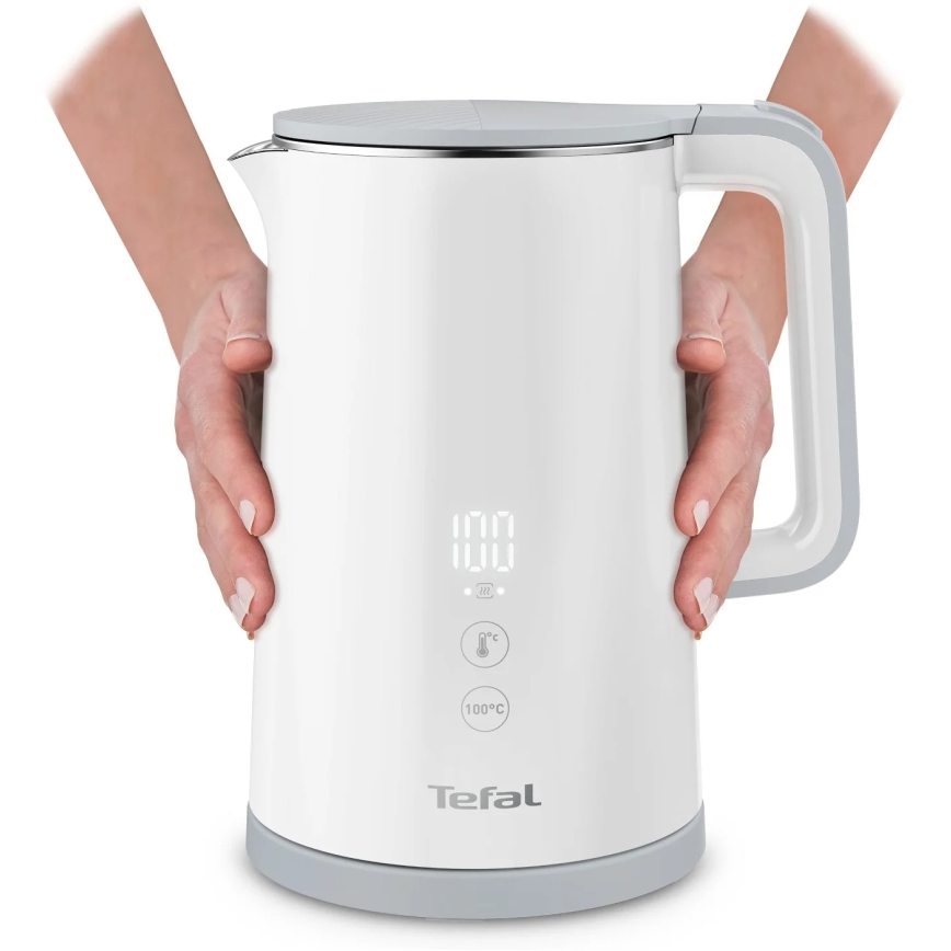 Tefal - Kattila SENSE 1,5 l 1800W/230V valkoinen
