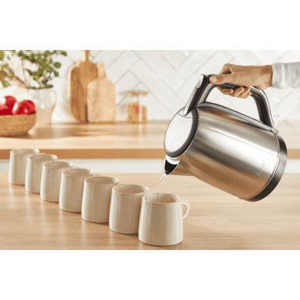 Tefal - Kattila SUBITO 1,7l 2400W/230V ruostumaton/musta