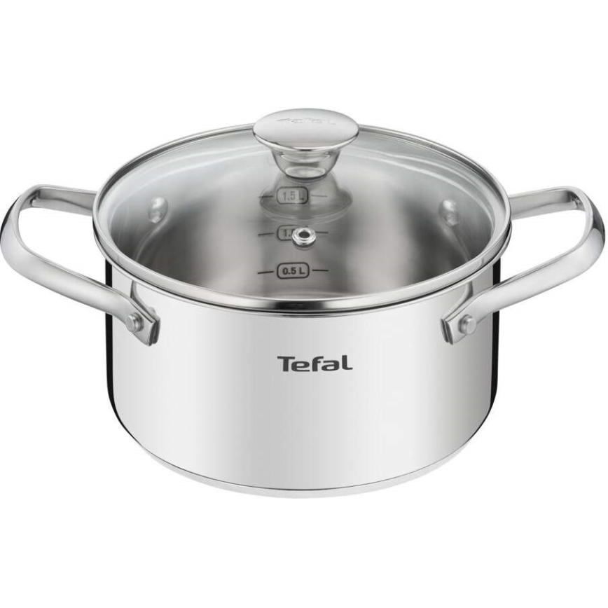 Tefal - Kattilasetti 10 kpl COOK EAT ruostumaton