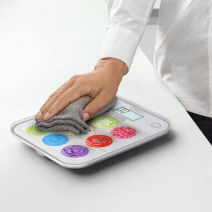 Tefal - Keittiövaaka OPTISS 2xAAA värikäs