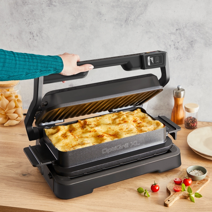 Tefal - Kontaktigrilli OPTIGRILL 2200W/230V musta