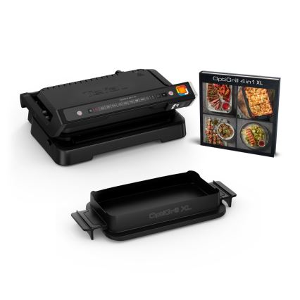 Tefal - Kontaktigrilli OPTIGRILL 2200W/230V musta