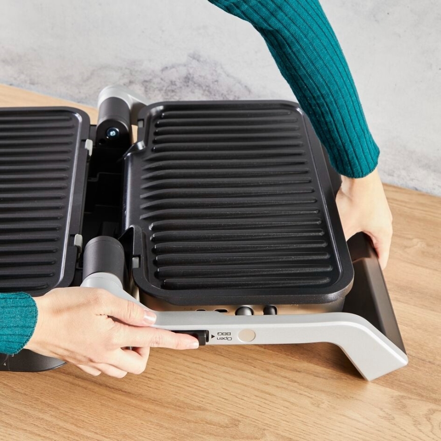 Tefal - Kontaktigrilli OPTIGRILL 2in1 2000W/230V