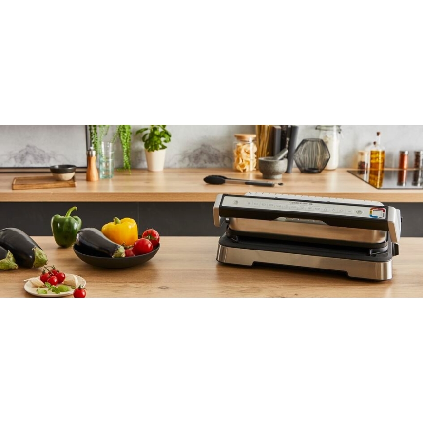 Tefal - Kontaktigrilli OPTIGRILL 2in1 2000W/230V