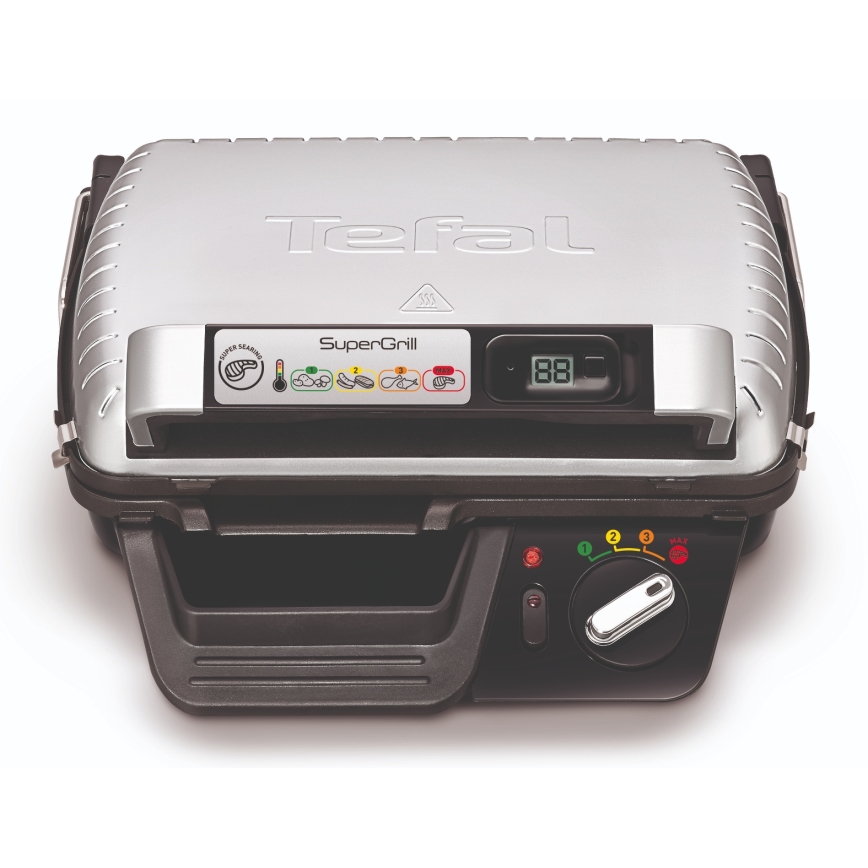 Tefal - Kontaktigrilli SUPERGRILL 2000W/230V