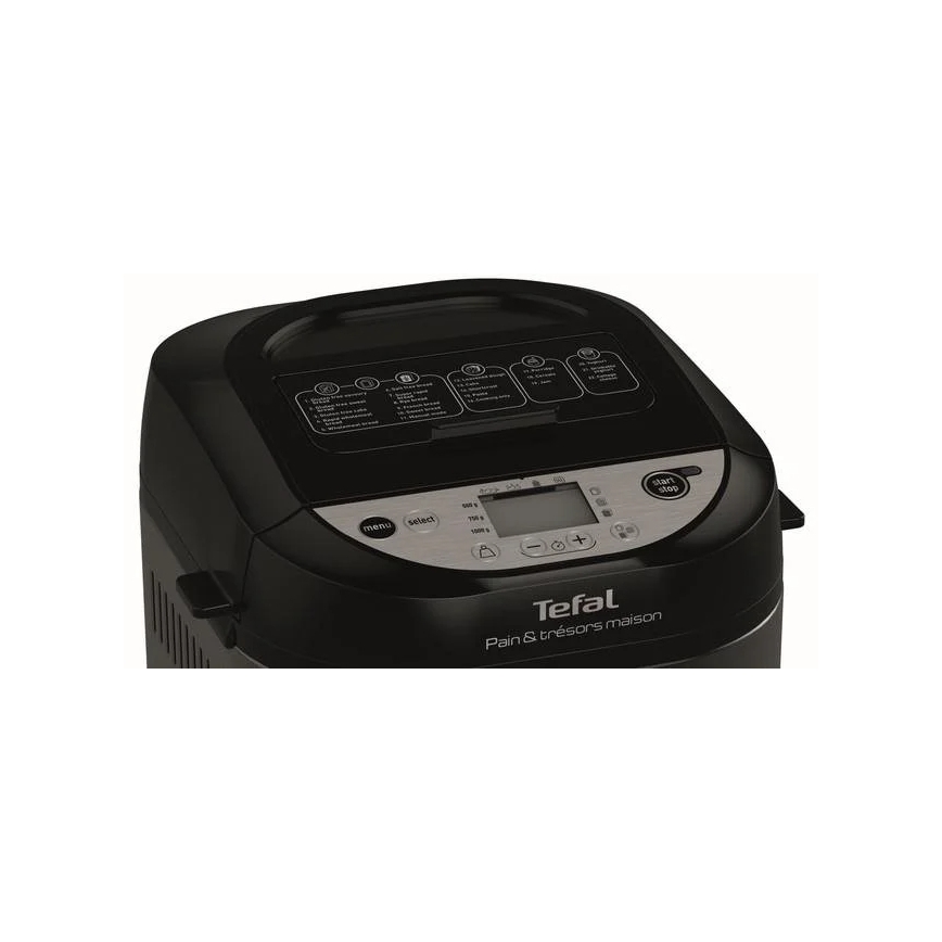 Tefal - Kotileipäkone PAIN&TRESORS 700W/230V musta