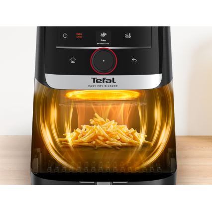 Tefal - Kuumailmafriteerauslaite 5 l EASY FRY SILENCE SMART 1400-1670W/230V