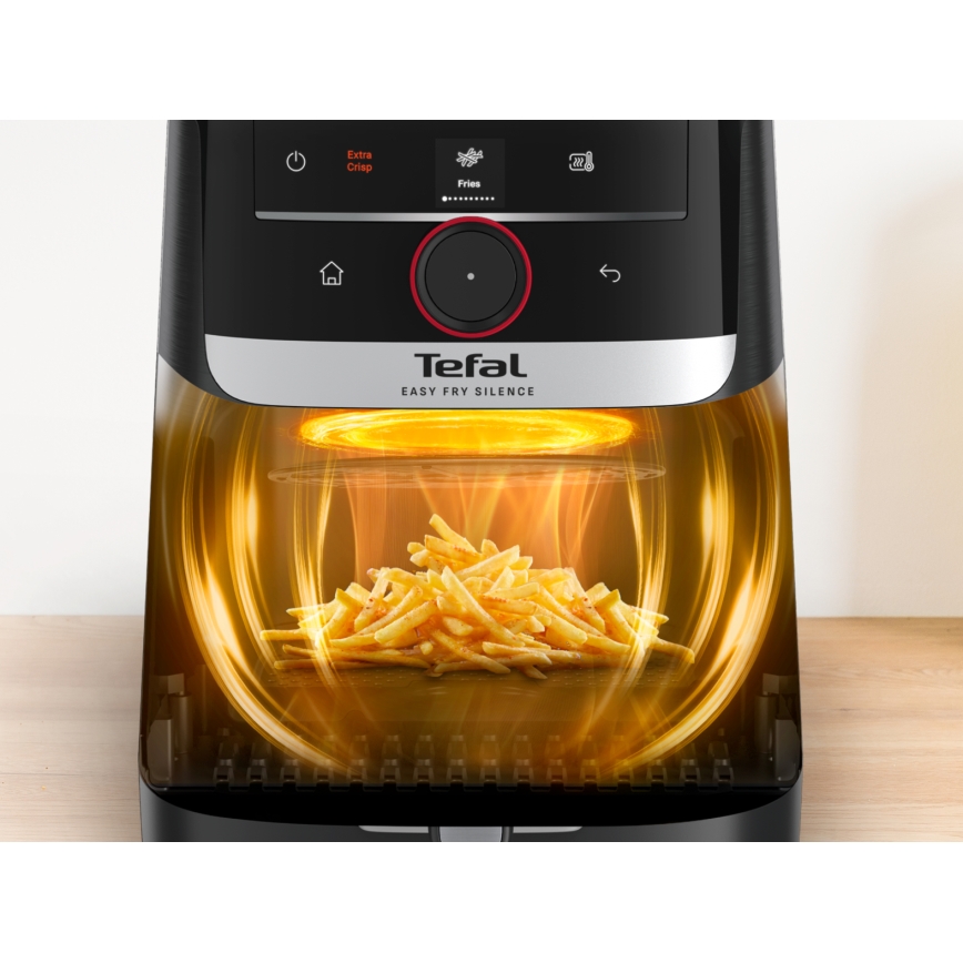 Tefal - Kuumailmafriteerauslaite 5 l EASY FRY SILENCE SMART 1400-1670W/230V