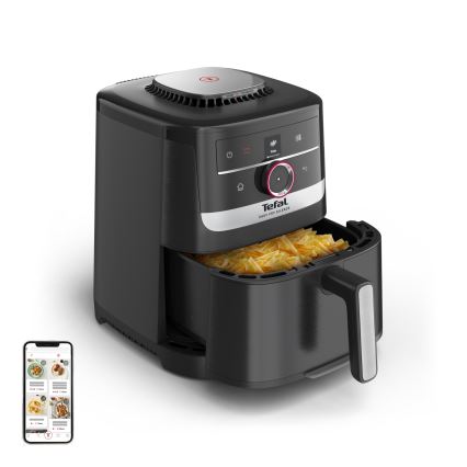 Tefal - Kuumailmafriteerauslaite 5 l EASY FRY SILENCE SMART 1400-1670W/230V