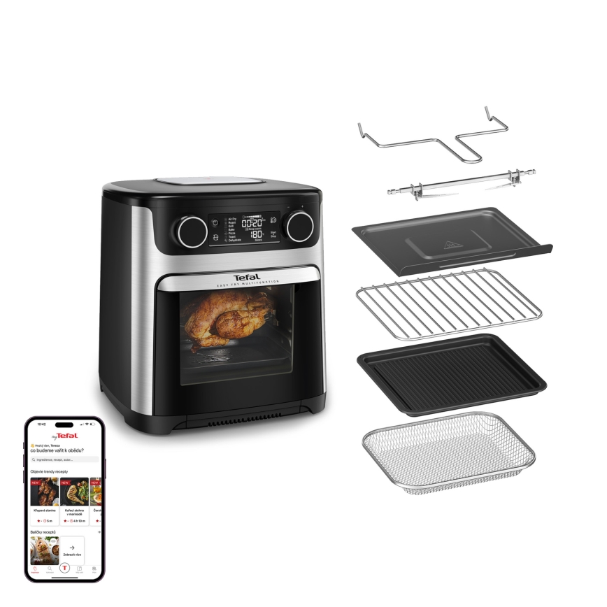 Tefal - Kuumailmapaistaja 15 l EASY FRY 9-in-1 1800W/230V