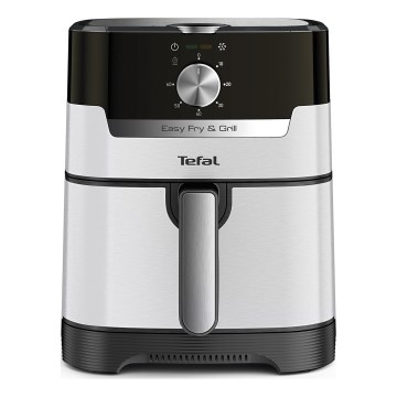 Tefal - Kuumailmapaistaja 4,2 l EASY FRY&GRILL 2-in-1 1550W/230V ruostumaton teräs