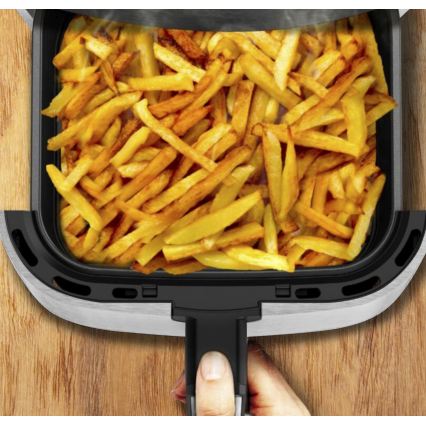 Tefal - Kuumailmapaistaja 4,2 l EASY FRY&GRILL 2-in-1 1550W/230V ruostumaton teräs