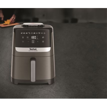 Tefal - Kuumailmapaistaja 5 l EASY FRY SILENCE COAL 1400-1670W/230V