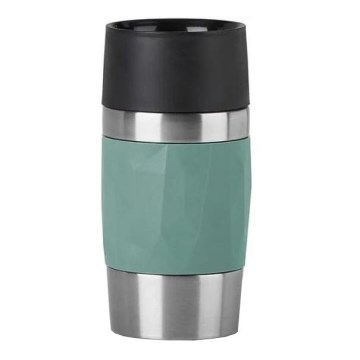 Tefal - Lämpömuki 300 ml COMPACT MUG ruostumaton/vihreä