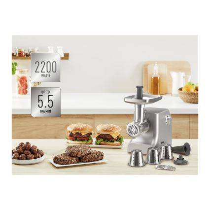 Tefal - Lihamylly 8in1 2200W/230V hopea