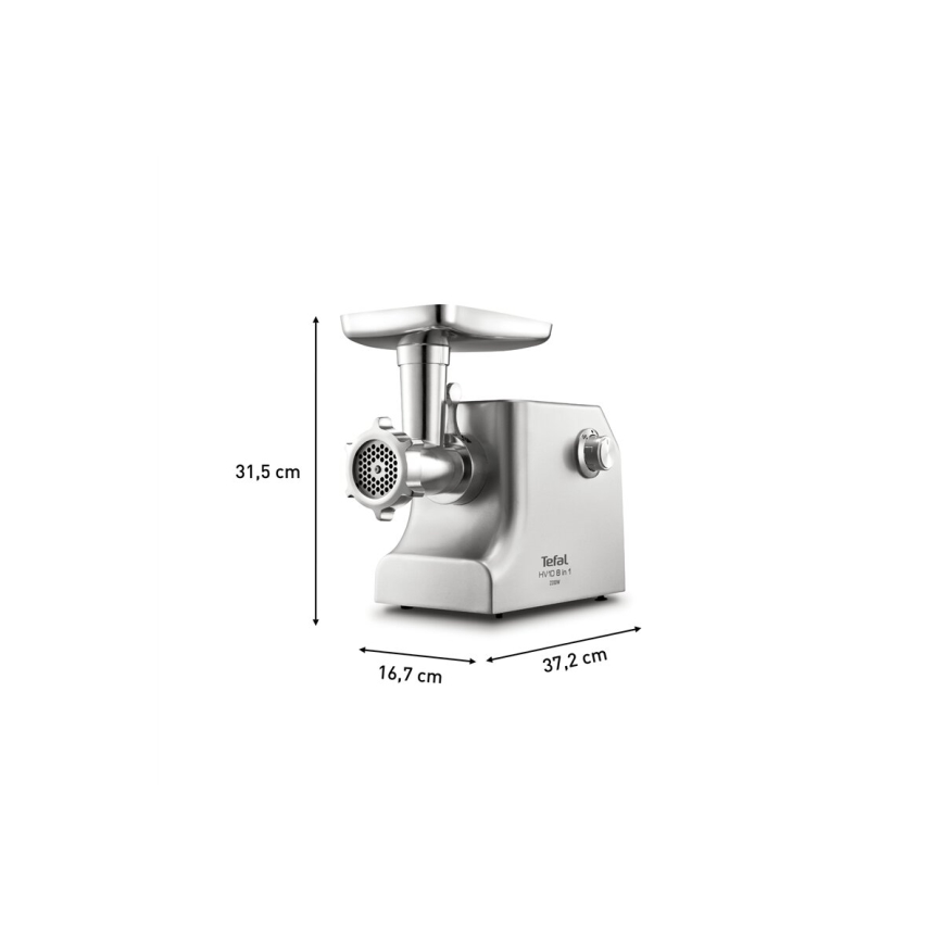 Tefal - Lihamylly 8in1 2200W/230V hopea