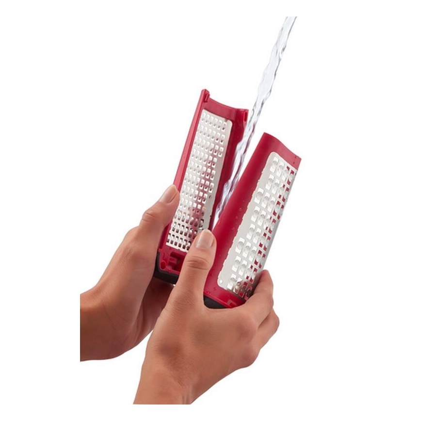 Tefal - Manuaalinen kaksipuolinen raastin INGENIO ruostumaton/musta