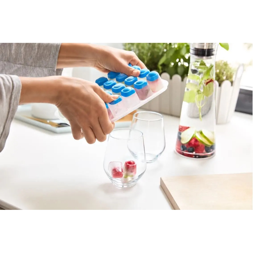 Tefal - MASTER SEAL jääpalamuotti, 24 kuutiota, sininen