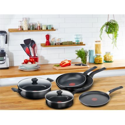 Tefal - Matala kattila kannella SIMPLY CLEAN 28 cm