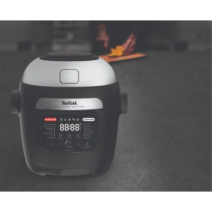 Tefal - Monitoimikeitin ja kuumailmapaisturi 2-in-1 MULTICOOK ACTIFRY 1334W/230V 6 l