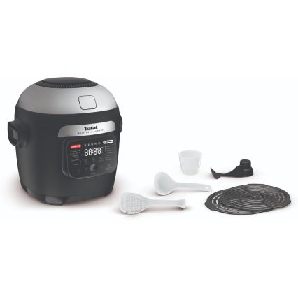 Tefal - Monitoimikeitin ja kuumailmapaisturi 2-in-1 MULTICOOK ACTIFRY 1334W/230V 6 l