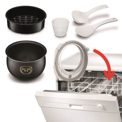 Tefal - Monitoiminen sähkökattila FUZZY 750W/230V