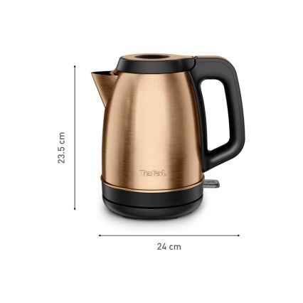 Tefal - Nopea vedenkeitin COPPERTINTO 1,7 l 2400W/230V