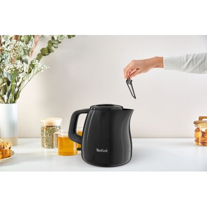 Tefal - Nopea vedenkeitin VITA 0,8 l 2400W/230V musta