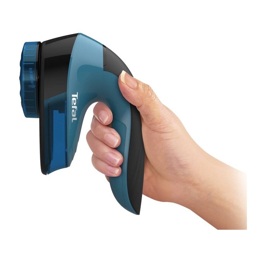 Tefal - Nukanpoistolaite LINT 2xAA musta/sininen