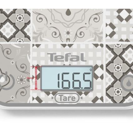 Tefal - Keittiövaaka OPTISS 2xAAA beige