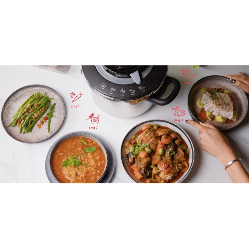 Tefal - Painekattilasetti 4,5/6 l CLIPSO+ CHEF