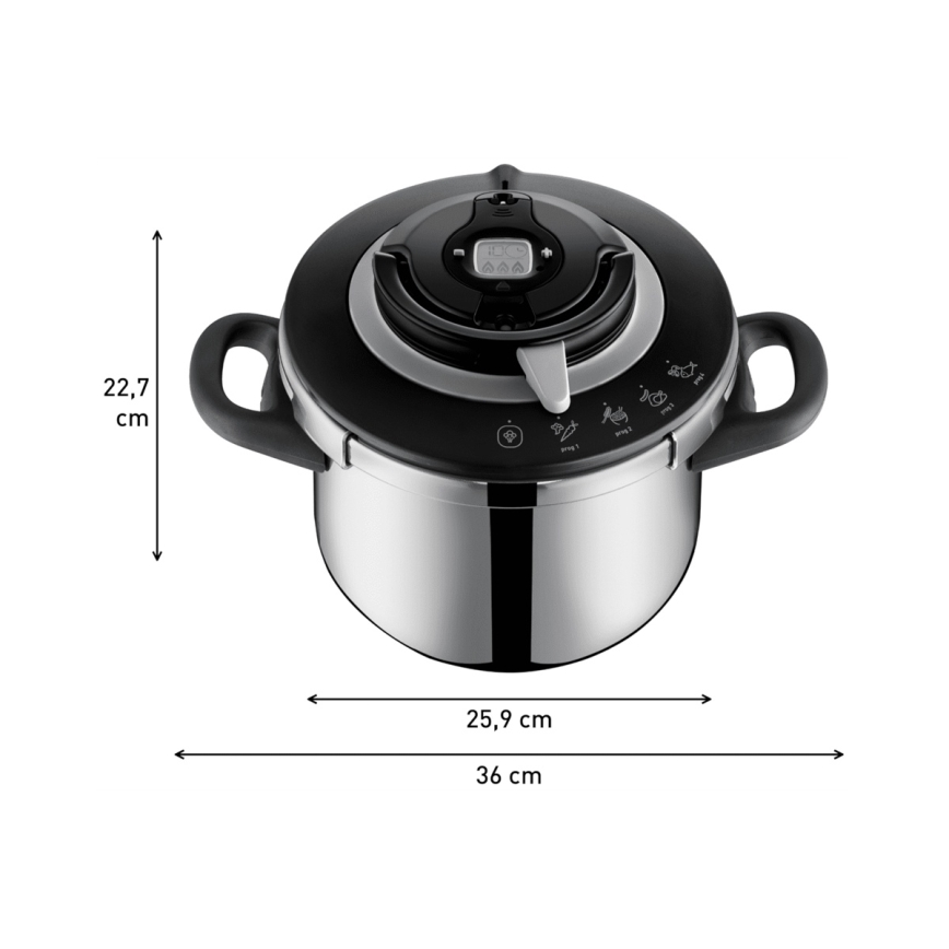 Tefal - Painekattilasetti 4,5/6 l CLIPSO+ CHEF