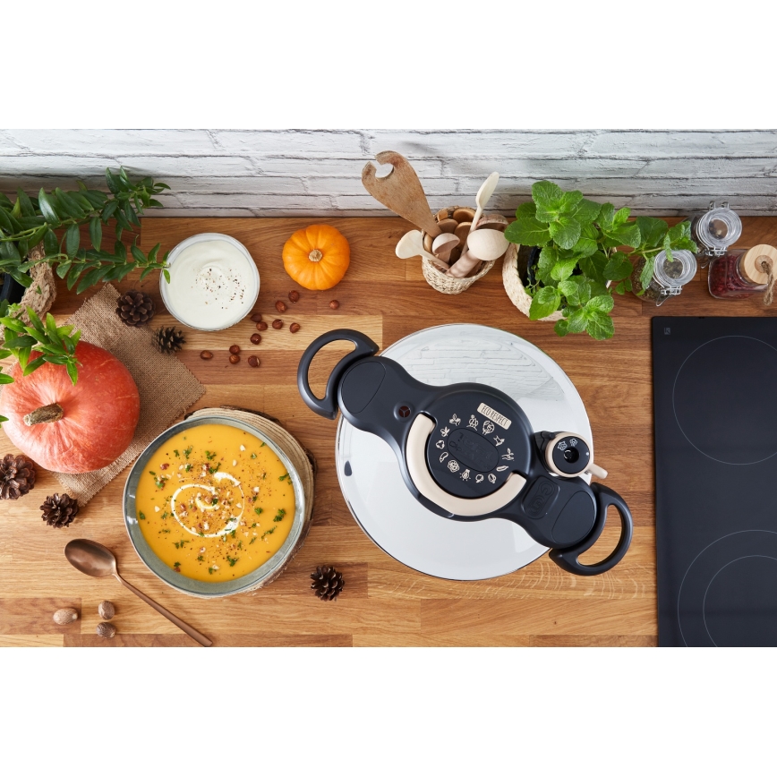 Tefal - Painekeitin 6 l CLIPSINMINUT' NATURAL ECO RESPECT
