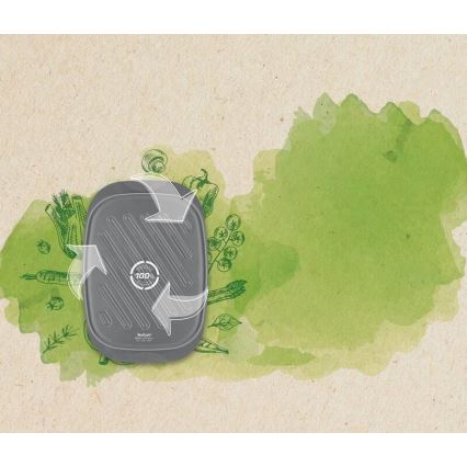 Tefal - Paistinpannu LA RECYCLE 27x39 cm musta