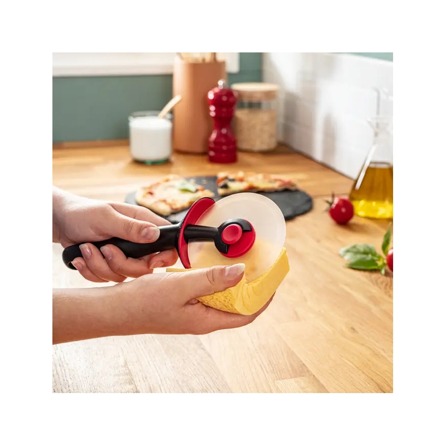 Tefal - Pizzaleikkuri INGENIO ruostumaton/musta