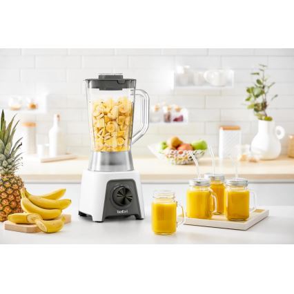 Tefal - Pöytäsekoitin 1,5 l BLENDEO+ 450W/230V harmaa/valkoinen