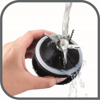 Tefal - Pöytäsekoitin 2 l PERFECTMIX+ 1200W/230V mattakromi/musta