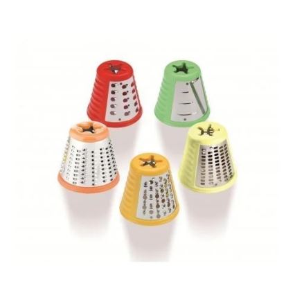 Tefal - Raastin ja leikkuri FRESH EXPRESS PLUS 200W/230V punainen/valkoinen