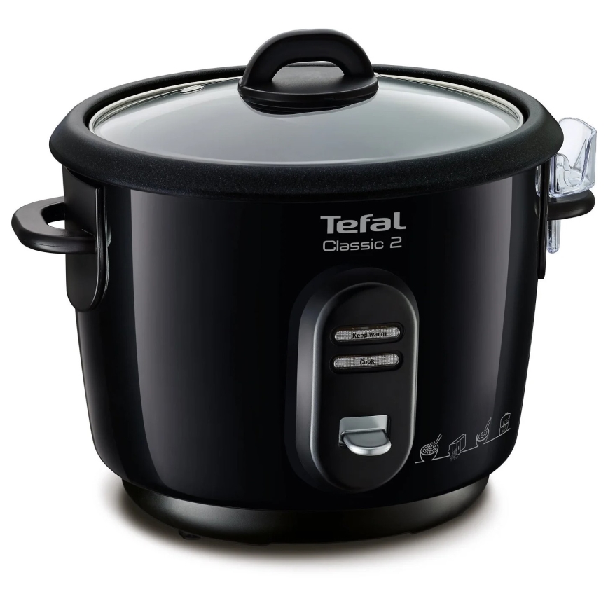 Tefal - Riisikeitin CLASSIC 500W/230V 3 l musta
