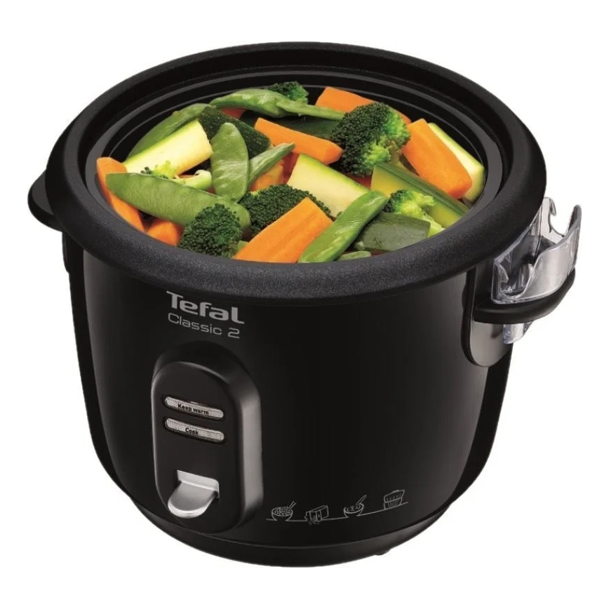 Tefal - Riisikeitin CLASSIC 500W/230V 3 l musta