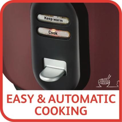 Tefal - Riisikeitin CLASSIC 600W/230V 5 l musta