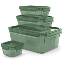 Tefal -  Ruoka-astia setti 4 kpl MASTER SEAL ECO vihreä