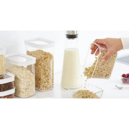 Tefal - Ruokasäiliö 0,45 l OPTIMA valkoinen/läpinäkyvä