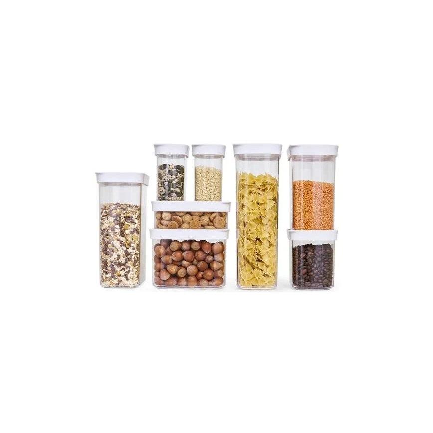 Tefal - Ruokasäiliö 0,45 l OPTIMA valkoinen/läpinäkyvä