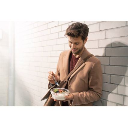 Tefal - Ruokasäiliö 0,6 l MSEAL GLASS punainen/lasi