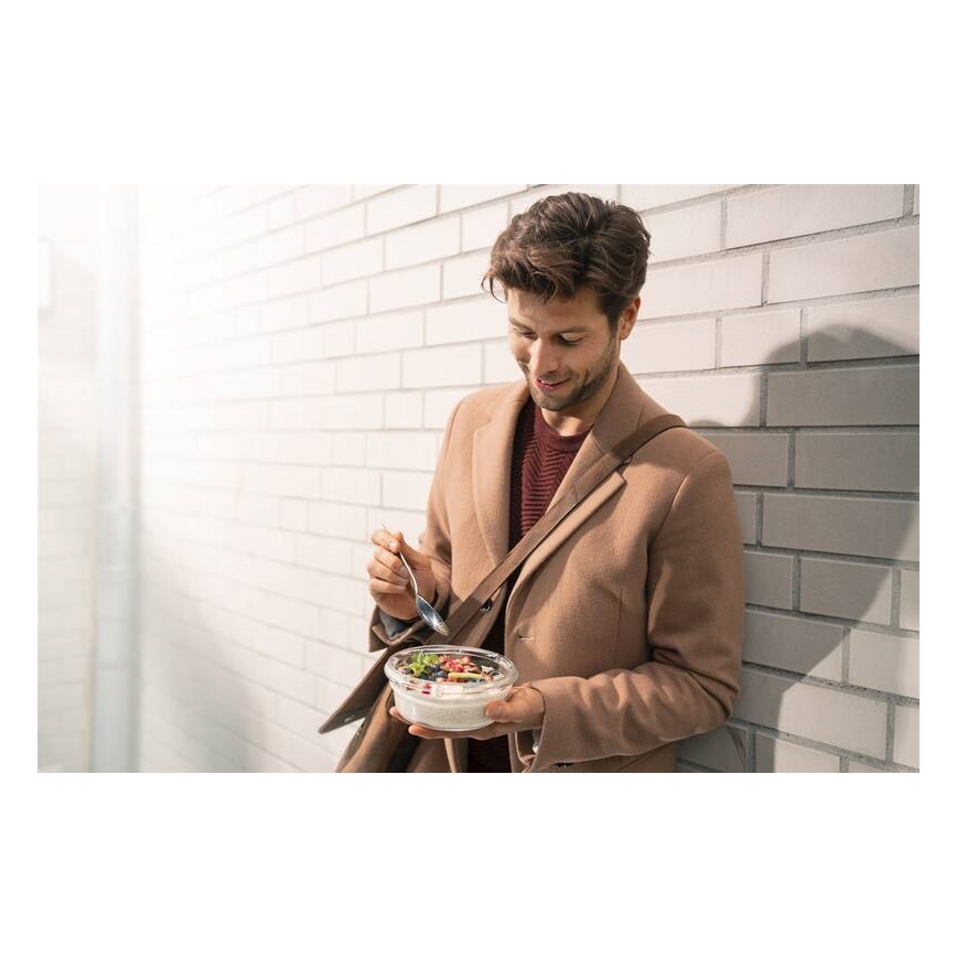 Tefal - Ruokasäiliö 0,6 l MSEAL GLASS punainen/lasi