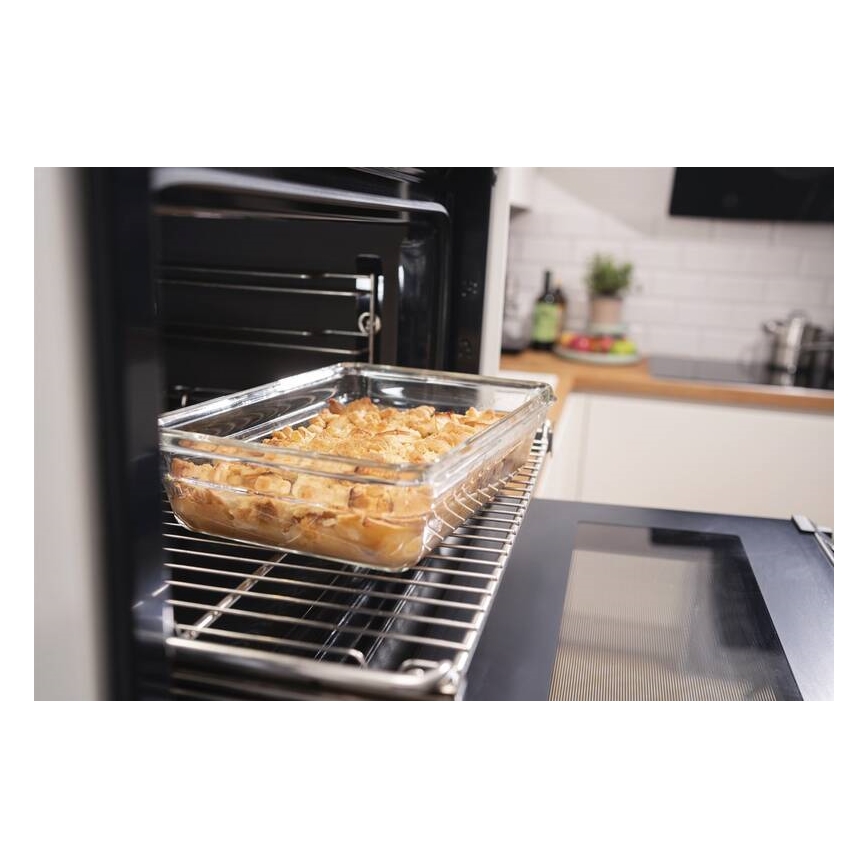 Tefal - Ruokasäiliö 1,1 l MSEAL GLASS punainen/lasi