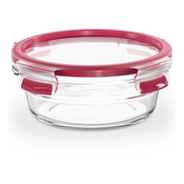 Tefal - Ruokasäilytysrasia 0,6 l MSEAL GLASS, punainen/lasi