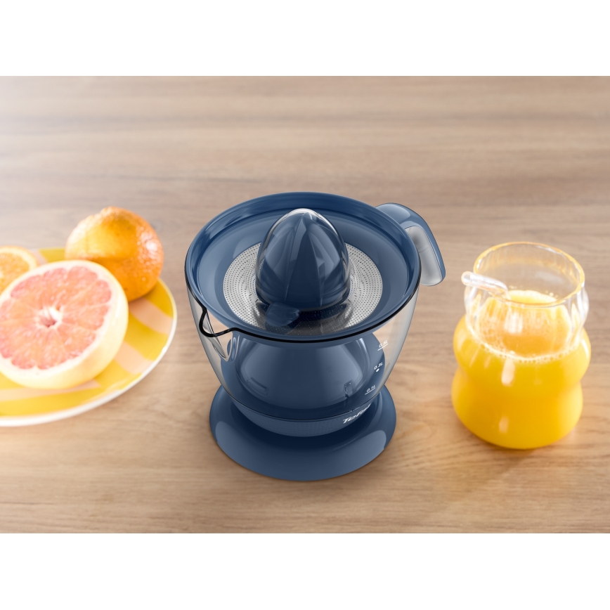 Tefal - Sähköinen sitruspuristin MORNING CITRUS PRESS 0,8 l 25W/230V sininen