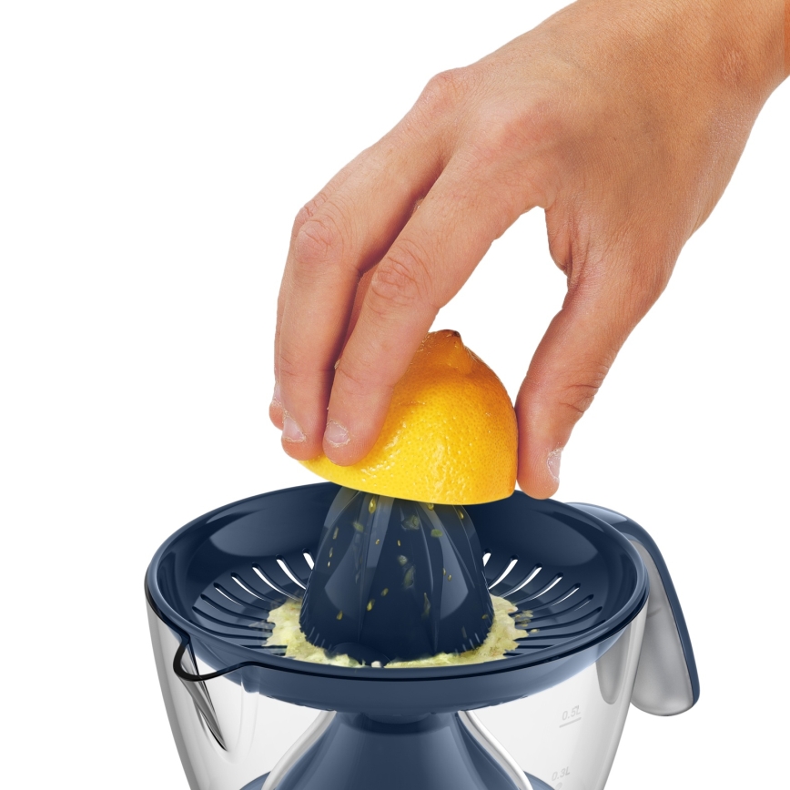 Tefal - Sähköinen sitruspuristin MORNING CITRUS PRESS 0,8 l 25W/230V sininen